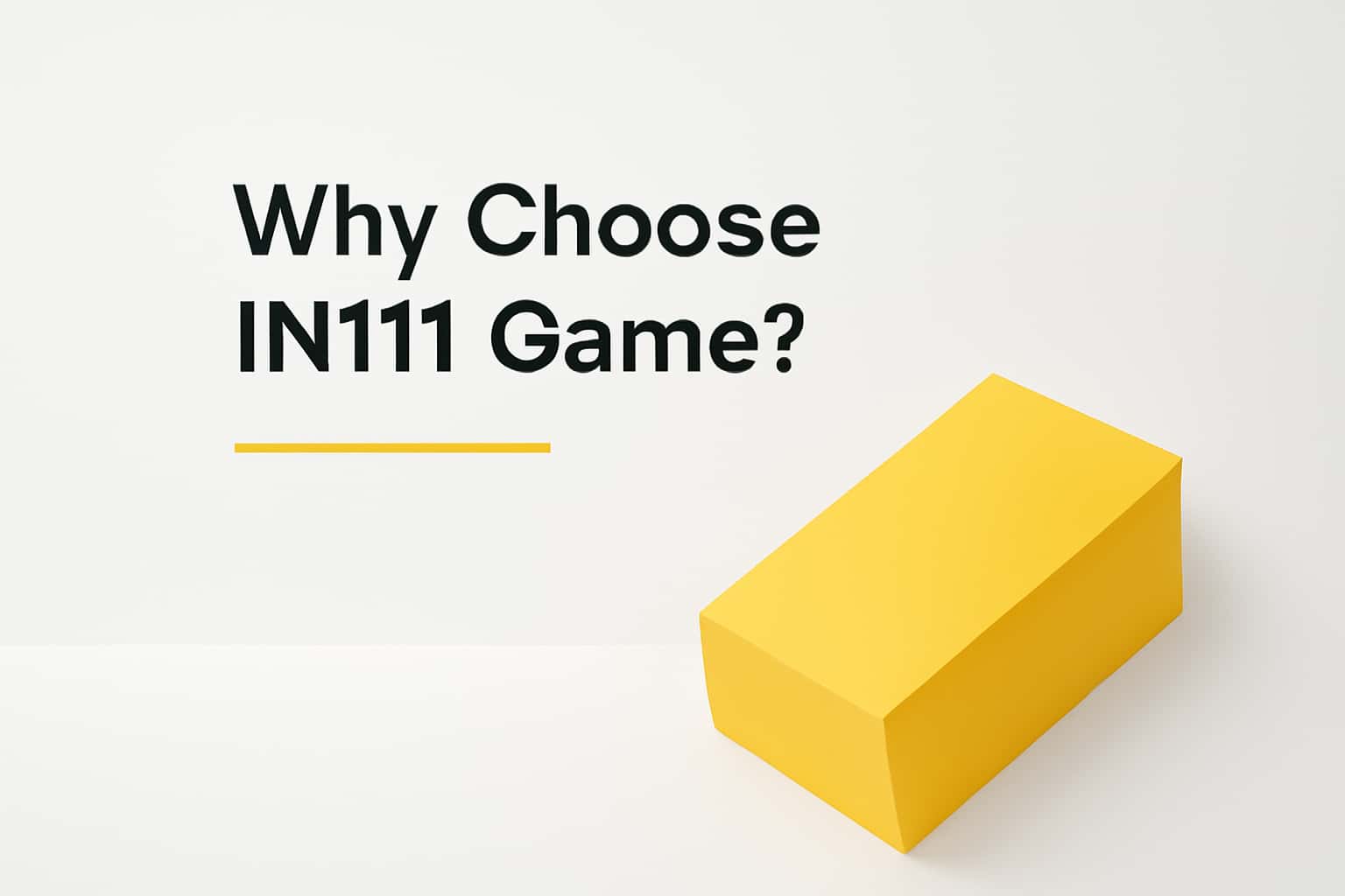 Why Choose IN111 Game? Interface