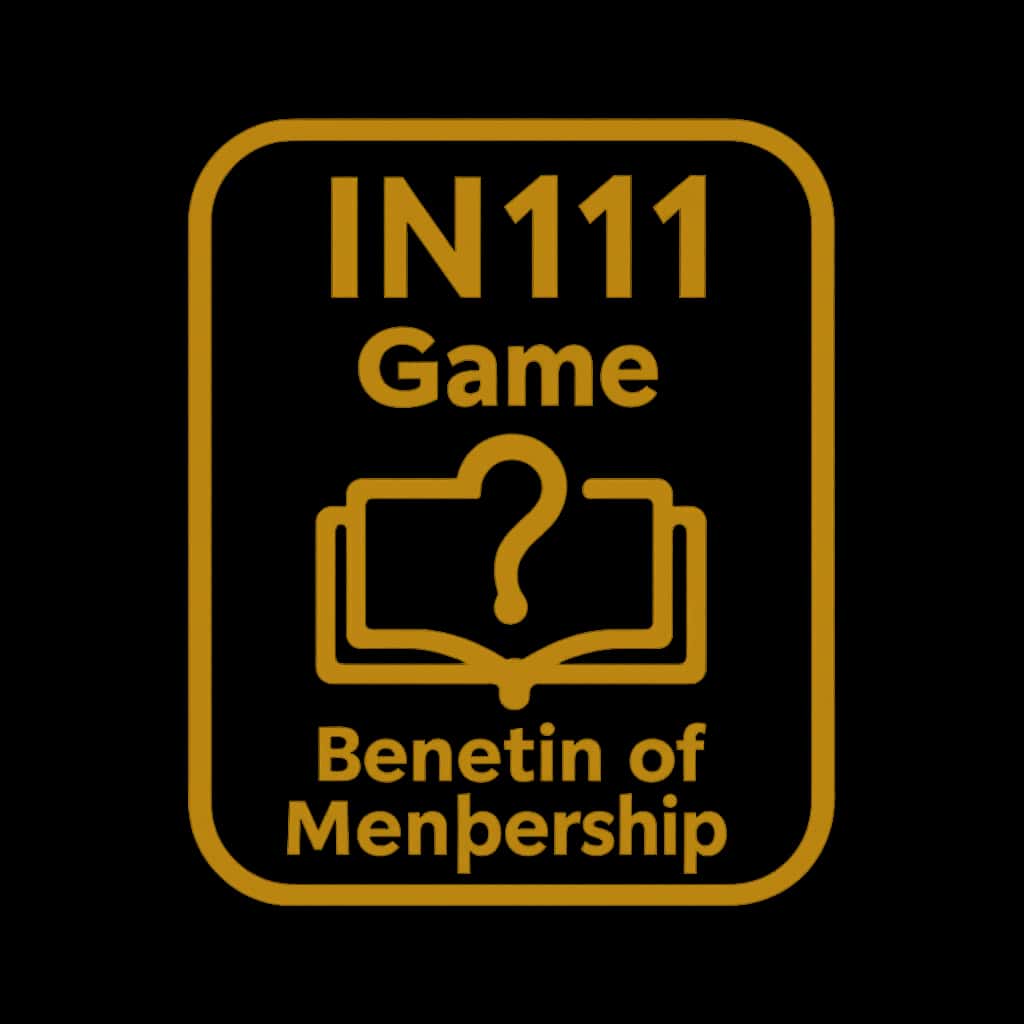 Icon representing Benefits of IN111 Game Membership.