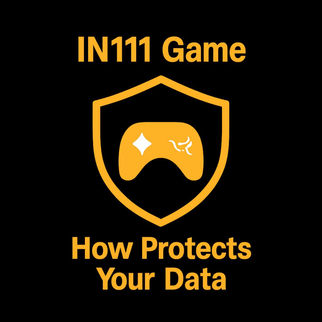 An icon representing data protection measures of IN111 Game.