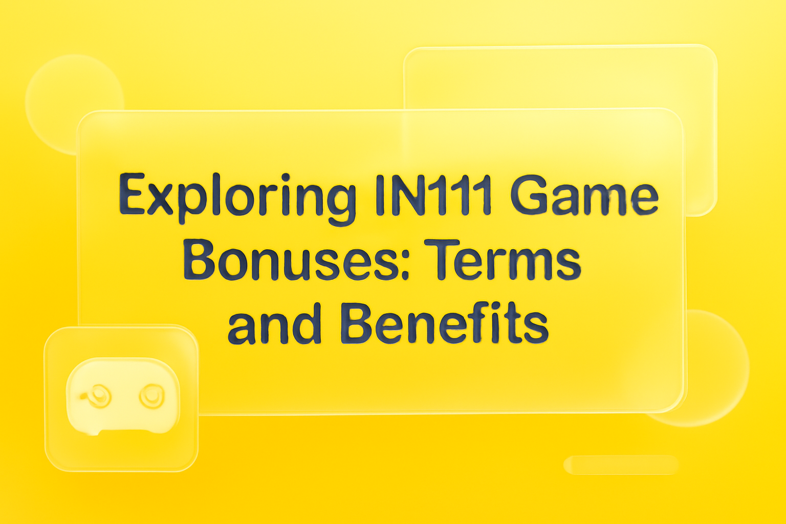 Informative scene about reporting issues on the IN111 Game.