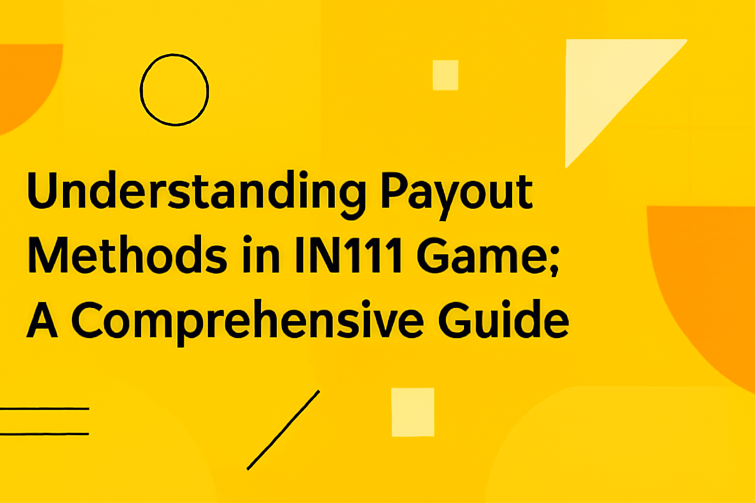 A visual representation of the IN111 Game platform benefits, showcasing the text IN111 Game.