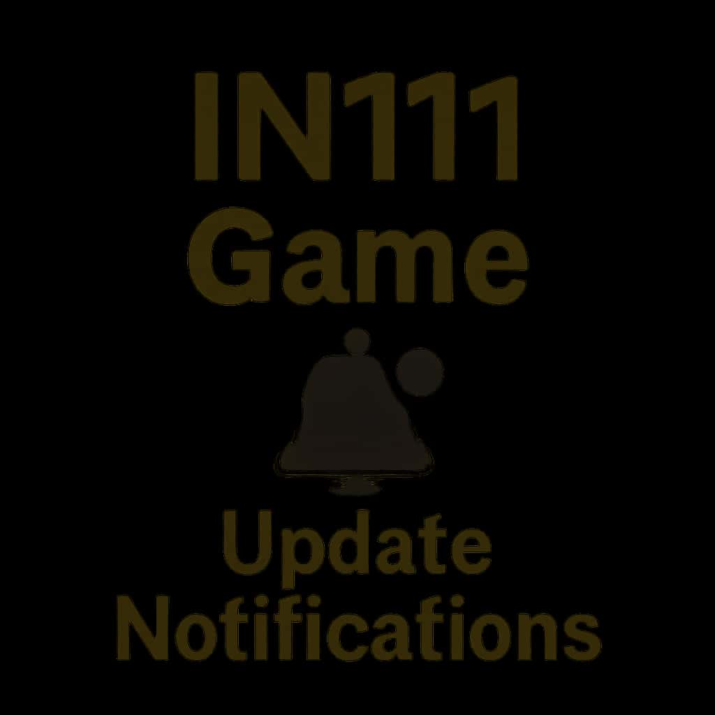 Icon representing IN111 Game Update Notifications.