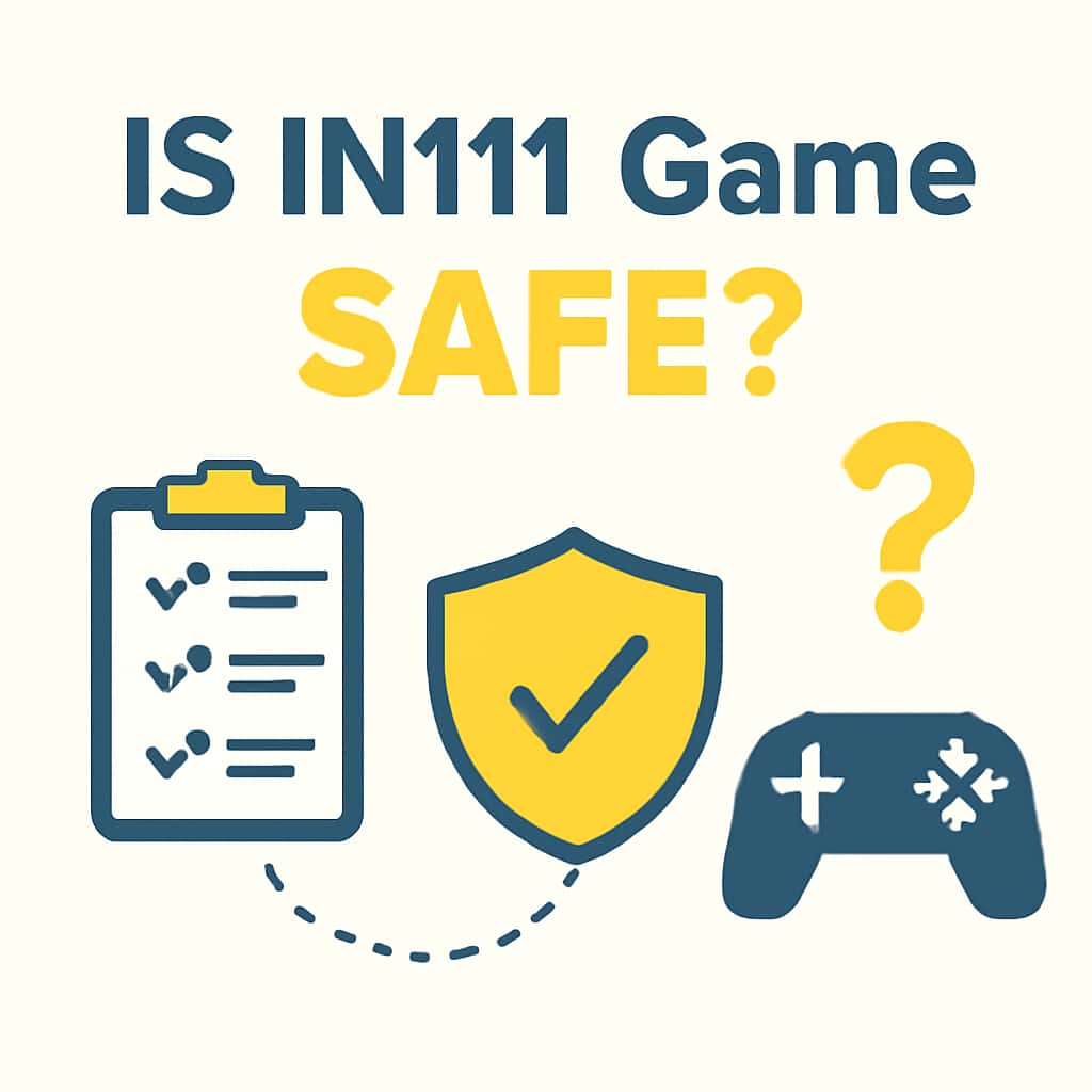 An educational illustration regarding the safety features of IN111 Game.